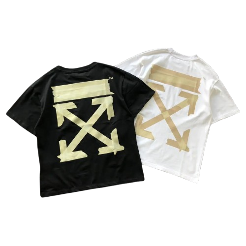 Off-White Graphic Logo T-Shirt – Black/White