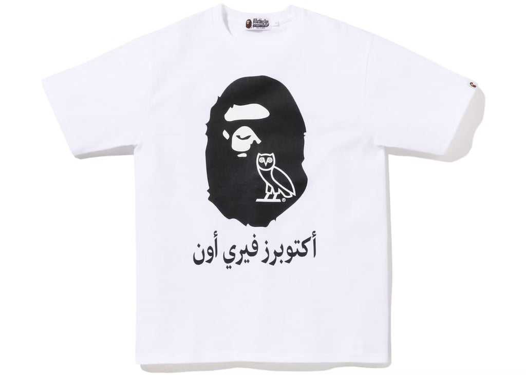 BAPE x OVO Ape Head T-Shirt