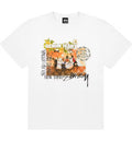 Denim Tears x Stussy T-Shirt – Graffiti Print White