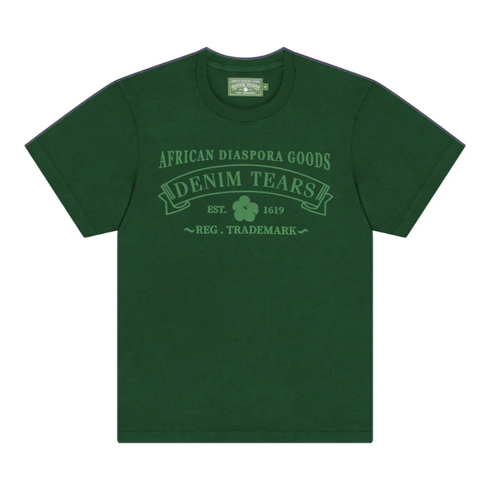 Denim Tears T-Shirt – Green African Logo