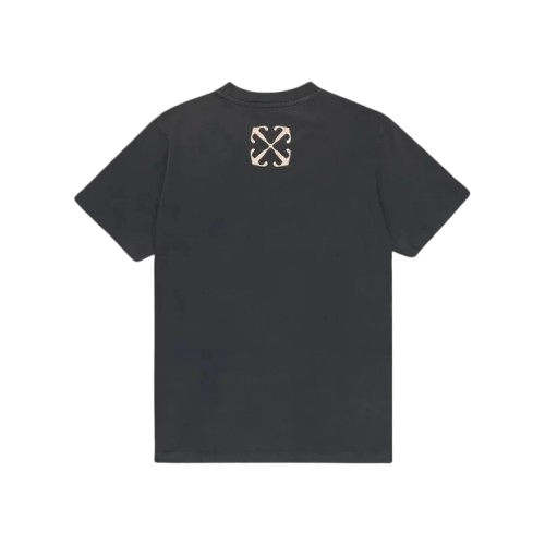 Off-White Saint Matthew Slim Short-Sleeve Tee – Black Multicolor