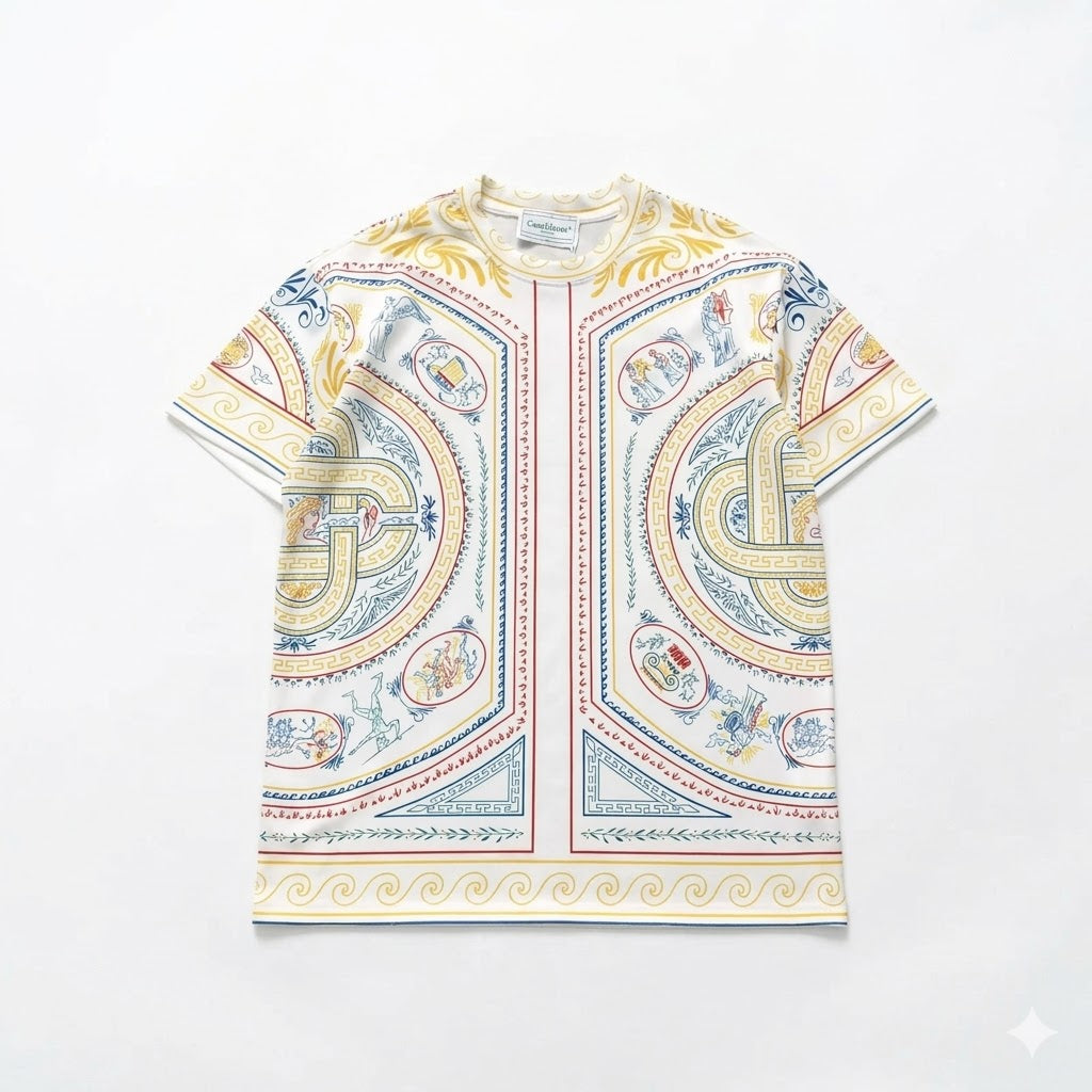 Casablanca T-Shirt – Greek Mosaic