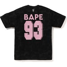 BAPE x Inter Miami T-Shirt – Pink 93 Logo
