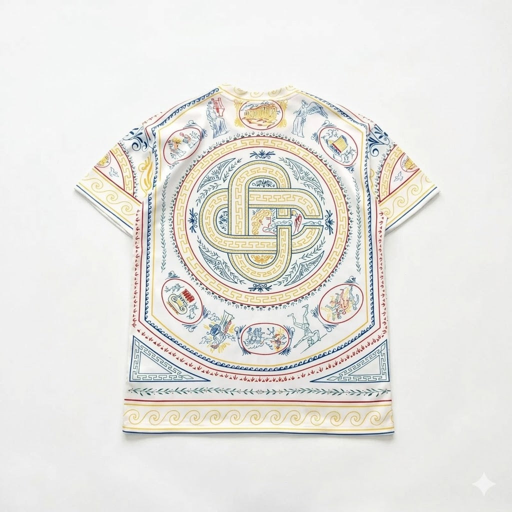 Casablanca T-Shirt – Greek Mosaic