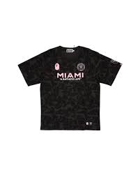 BAPE x Inter Miami T-Shirt – Pink 93 Logo